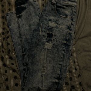 Rue21 Men's Distressed Skinny Jeans